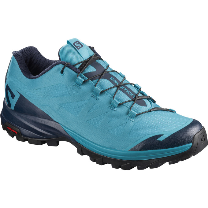 SALOMON OUTPATH W Philippines - Women's Hiking Shoes - Turquoise/Navy | 390714-BSY